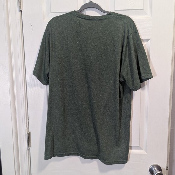 Green V-Neck - Picture 2 of 3